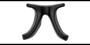 Plaquettes pour lunettes de sport Eyeguard mod. 2 noir, medium