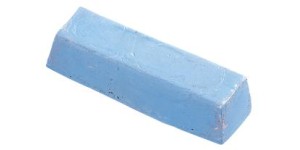 Cire à polir, bleue, pour verres en polycarbonate