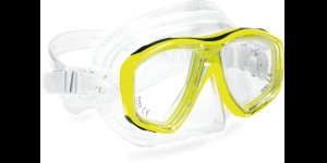 Masques de plongée professionnels Tusa M-212, jaune
