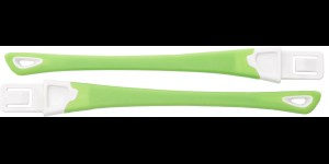 Réserve branches Leader ProX brillant blanc/citron vert longueur 125 mm