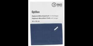 Chiffons en microfibres - 30 x 30 - Bleu foncé - Qualité optilux Premium