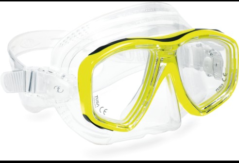 Profi-duikbril Tusa M-212, geel