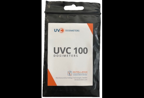 Dosimeter UVC 100 - UV testkaart