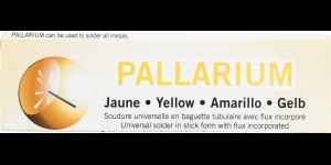 Pallarium – Universele soldeerstaaf, goudvloeiend, bevat vloeimiddel
