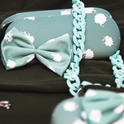 Etui Splash Jade de Microfibre par 5 pièces