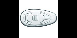 Plaquettes silicones symetrique systeme Vis 18,0 mm