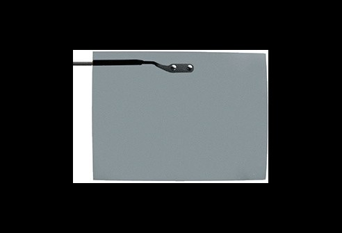Shoptic Clips «Flip up» gris – rabattable, particulièrement fins gun taille L