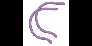 Embouts, enfants: longueur 80 mm, violet