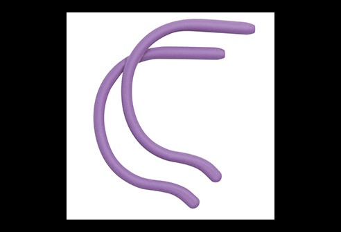 Embouts, enfants: longueur 80 mm, violet