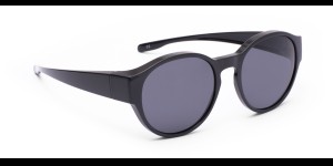 Lunettes de soleil Fitover petites rondes - Noir 