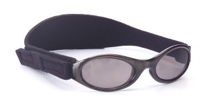 KidzBanz lunettes de soleil noir, 2-5 ans