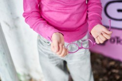 Juno rose transparent/fuchsia, taille 43