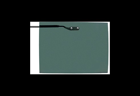 Shoptic Clips «Flip up» vert – rabattable, particulièrement fins noir taille L