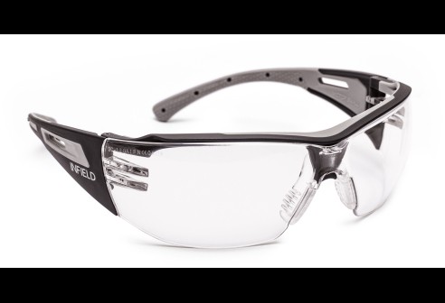 Lunettes de sécurité bleu-gris / transparent