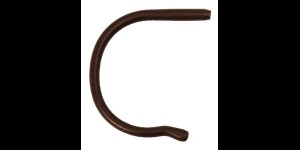 Embouts de sport en silicone, adultes: longueur 90 mm, brun