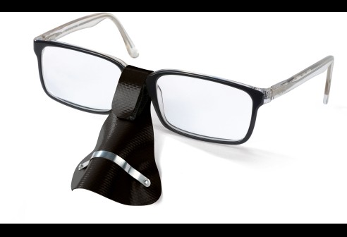 Bouchon de nez noir kevlar U.V. protecteur