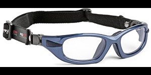 Progear Sportbril met hoofdband - XL - Metallic Blue
