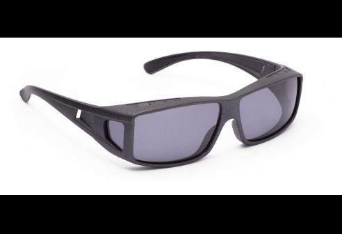  Lunettes superposables gros - Noir