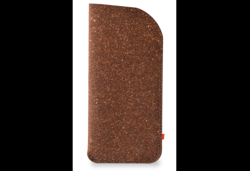PIM brun- Étui - Fabriqué à partir de déchets de cuir recyclés.