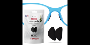Setex plaquettes nasales antidérapantes nano 0.6mm noir 5 paires