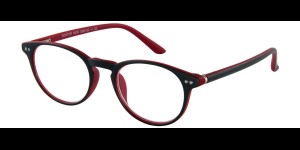 Lunettes de lecture Doktor new G66100 noir-rouge Panto +1.00