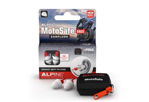 Bouchons d´oreille Alpine MotoSafe Race (achat minimum: 6 pièces)