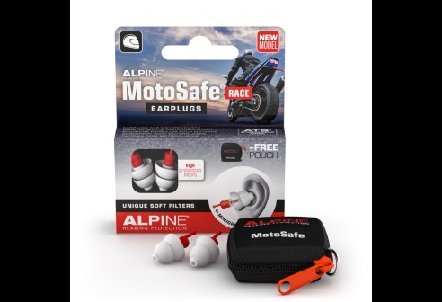 Bouchons d´oreille Alpine MotoSafe Race (achat minimum: 6 pièces)