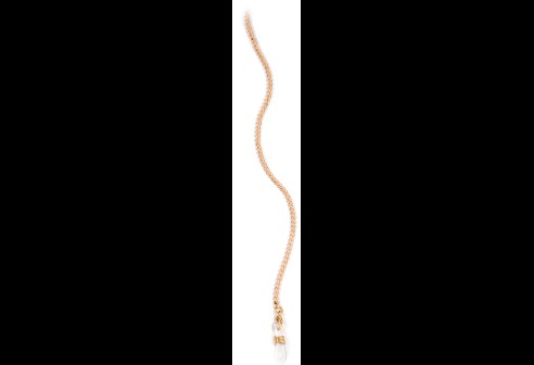 Chaînettes en métal Florence or rose