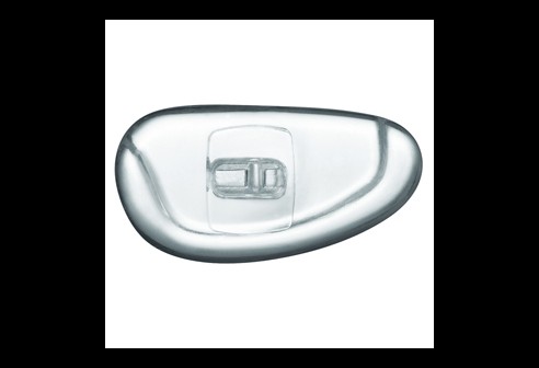 Plaquettes en PVC, mi-dures, avec insertion en plastique, transparent, système Click 17,0 mm