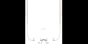 Assortiment de branches monobloc marron
