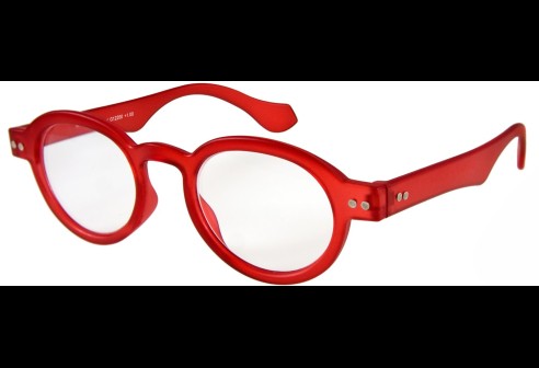 Lunettes de lecture Doktor G12200 rouge Panto +1.00 dpt