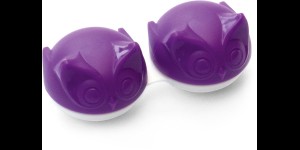 Lentilles de contact, chouette, violet foncé