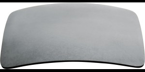 Verres plan en triacetate, argent miroité avec polarisé, 2 pièces