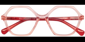 Lunettes de lecture Stella rose rouge