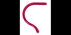 Embouts de sport en silicone, enfants: longueur 75 mm, rouge