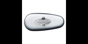 Ray-Ban Plaquettes PVC 15mm 10pcs argent