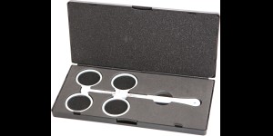 Test de confirmation binoculaire en plastique 0,50 dpt.