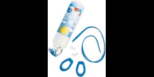 Shoptic Lunettes de natation pour enfants – Bleu - comme kit d’assemblage