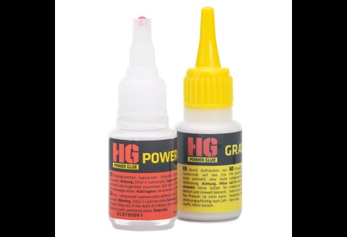 HG colle de puissance colle 20 grammes et granuler 40 grammes 4 possibilités en 1
