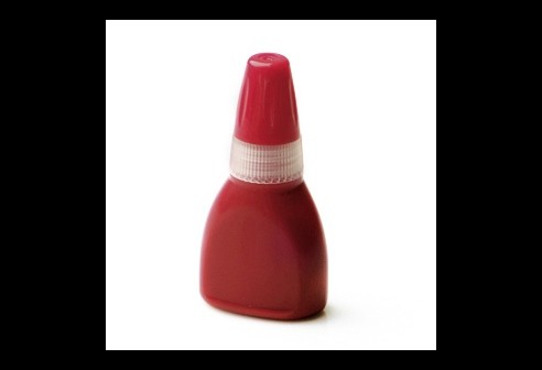 Centreerinkt voor topsterktemeter rood