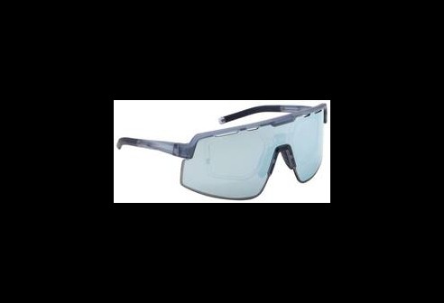 Lunettes de sport Leader Lope bleues avec verres à revêtement Revo bleu