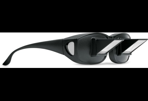 Aide pour la lecture en position couchée, lunettes superposables – pour lire en position couchée