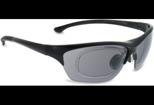 Shoptic Lunettes de sport pour verres correcteurs à monter - Noir mat