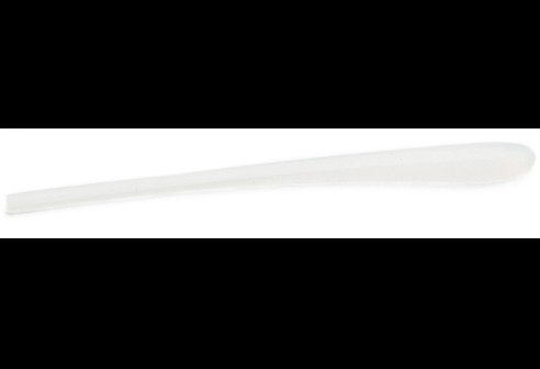 Embout, ouverture rectangulaire noir 1.5 x 1.0mm transparent 10 pièces