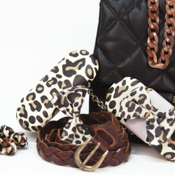 Etui Leopard de Microfibre par 5 pièces