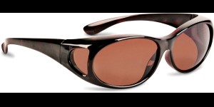 Shoptic Lunettes superposables – ovale- Havana