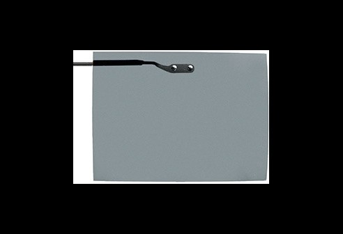 Shoptic Verres de rechange gris pour Clips «Flip up» taille L