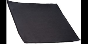 Chiffons en microfibres - 20 x 20 - Noir - Qualité optilux Premium