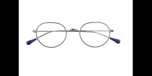 Lunettes de lecture Lennard bleu gun