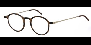 Lunettes de lecture 5MM Panto TR90 G10600 havane +1.00